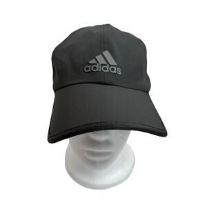 ADIDAS Aeroready Solid Gray Hat Running Cap Adjustable Adult One Size